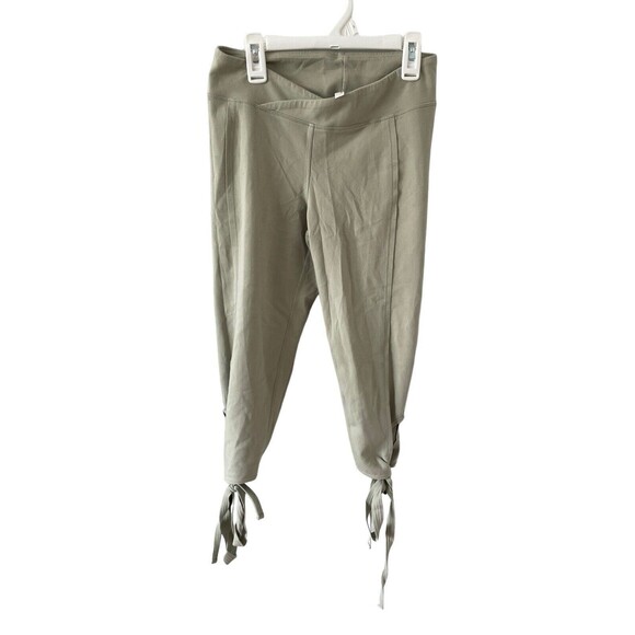 Free People Movement Turnout Boho Wrap Leggings Women's Size Small Sage‎ Green - Picture 1 of 8